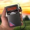 Nostalgic Pocket Radio FM Radio – Rechargeable, Earthquake Radio, New Generation Loud Sound & Shooting, Portable Small Radio