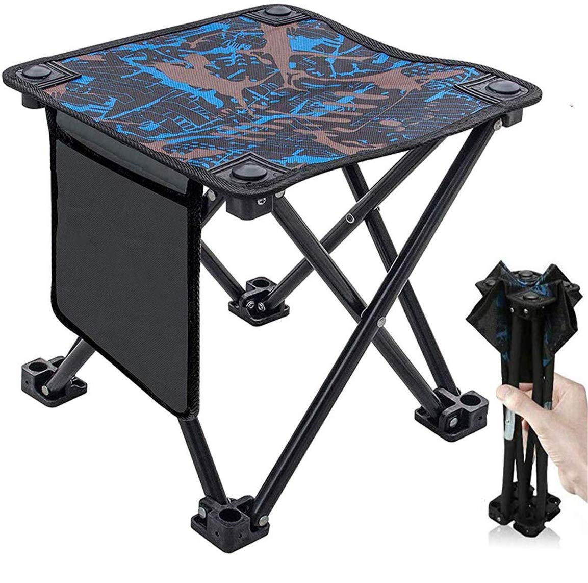 folding footstool camping