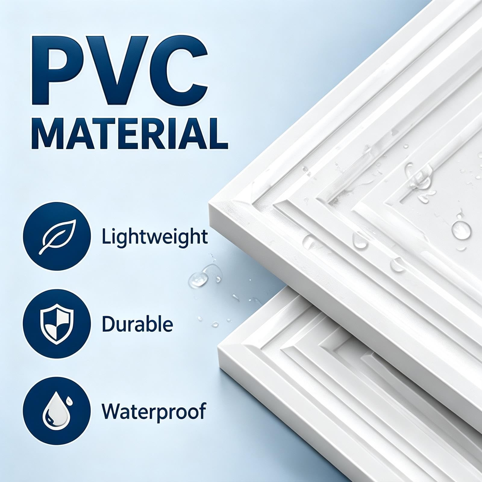 Panele Ścienne 3D PVC, 12 Szt, Samoprzylepne, Dekoracyjne Panele Ścienne