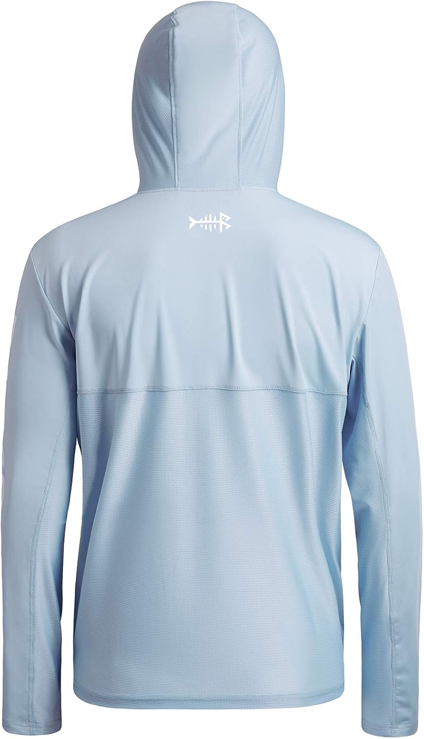 BASSDASH UPF 50+ Men’s UV Sun Protection Long Sleeve Performance Fishing Hoodie Hooded Shirts - Image 2