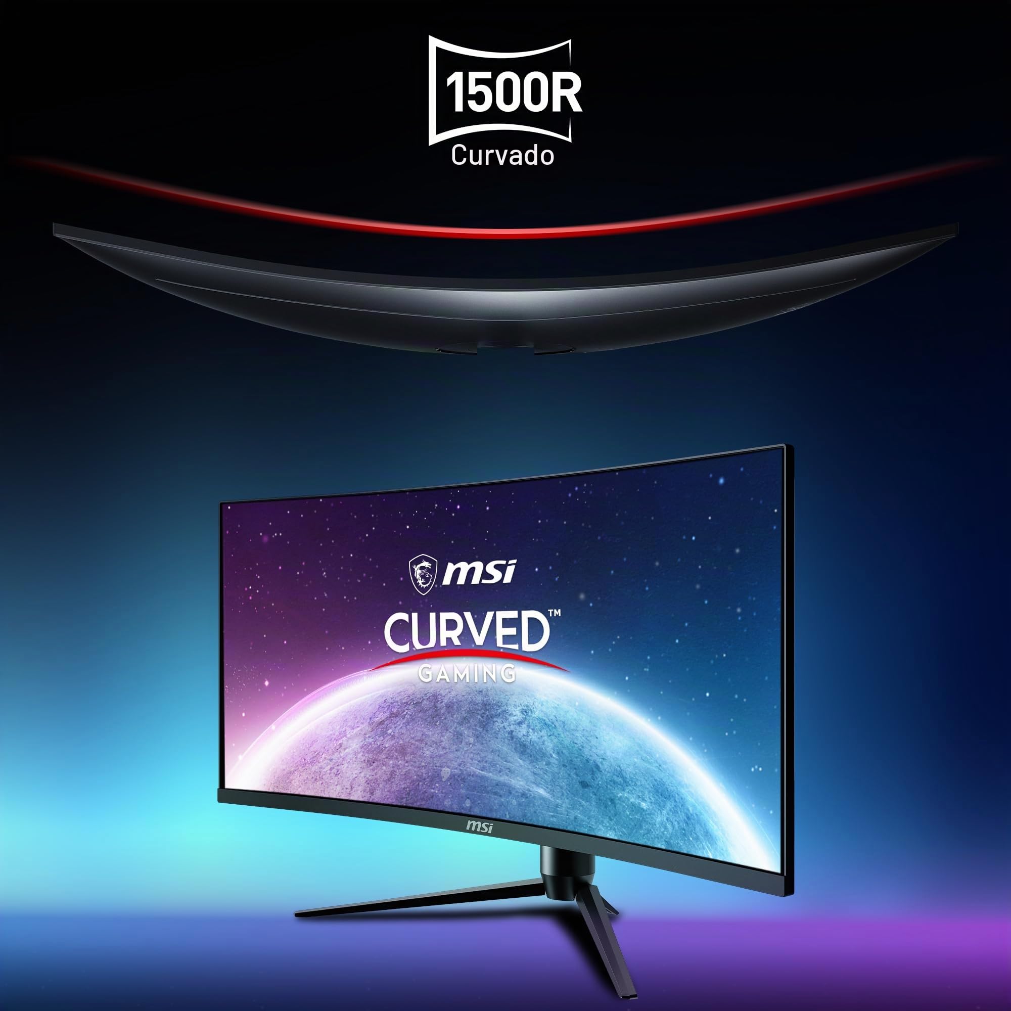 MSI Optix MAG342CQR - Monitor Gaming Curvo 34", VA, UWQHD, 144Hz (3440x1440, Curvatura 1500R, 21:9, Adaptive-Sync, HDR Ready, 300 nits)