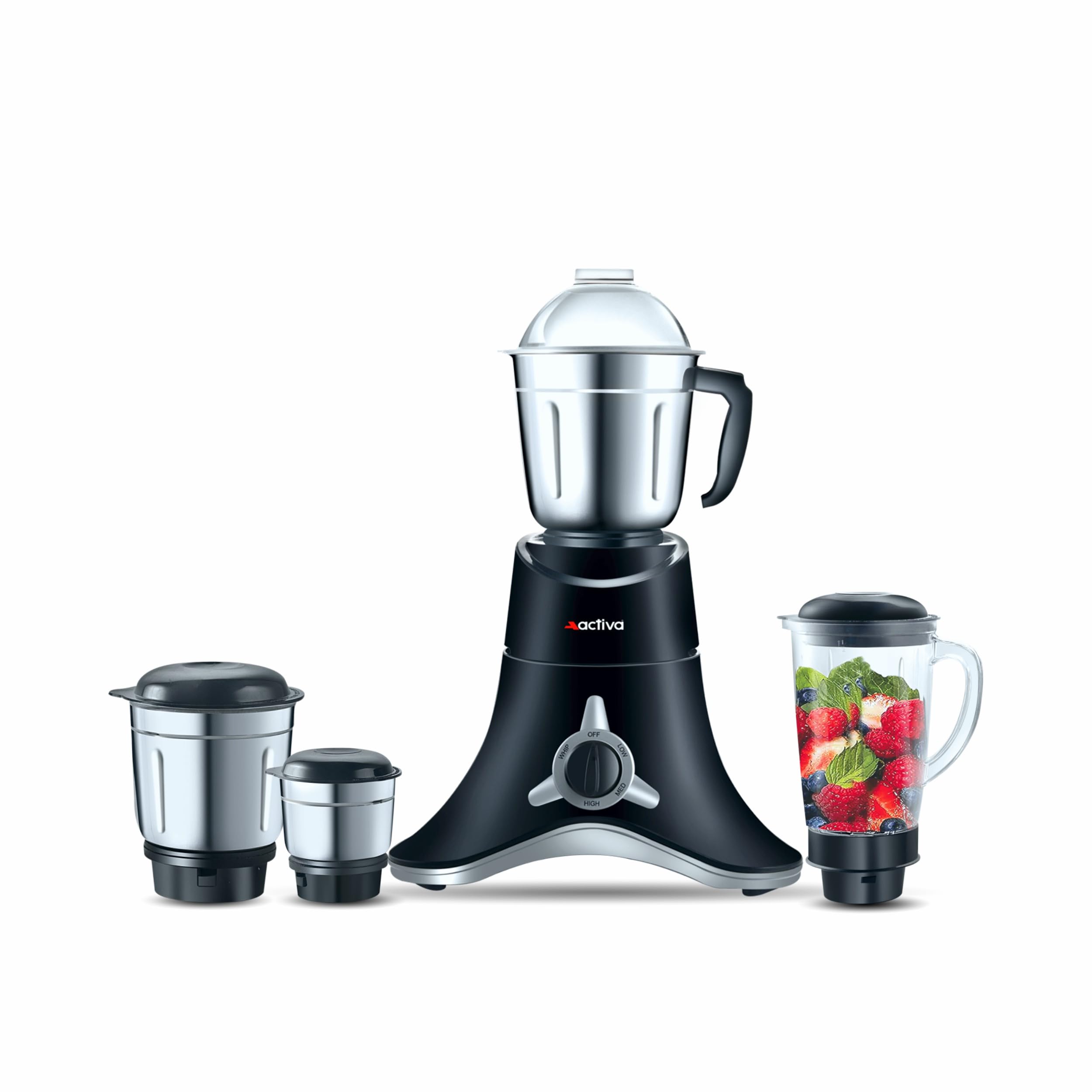 See full amazon price history chart for ACTIVA ABS Super Chef 900 Watts Powerful Motor Mixer Grinder With 4 Jars | 2 Years Motor, Black ACTIVA ABS Super Chef 900 Watts Powerful Motor Mixer Grinder With 4 Jars | 2 Years Motor, Black (B0BCWDNC1W) Amazon Price History, Amazon Price Tracker