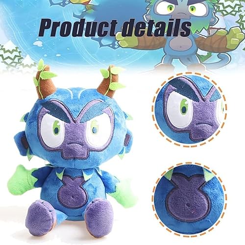 Miniatura 6 de New Bloons TD6 - Juguete de peluche, videojuego de dibujos animados de 8.7 pulgadas, BTD6 Steamboat Boss de peluche, figura de peluche de personaje