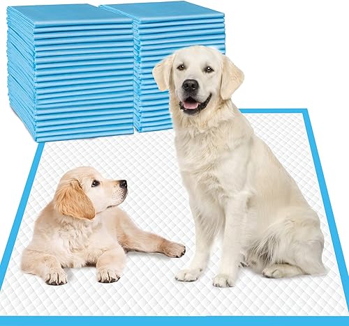 Miniatura 1 de Almohadillas para orina de perro, extra grandes, de 36 x 36 pulgadas, almohadillas para entrenamiento de cachorros, almohadillas para orina a prueba