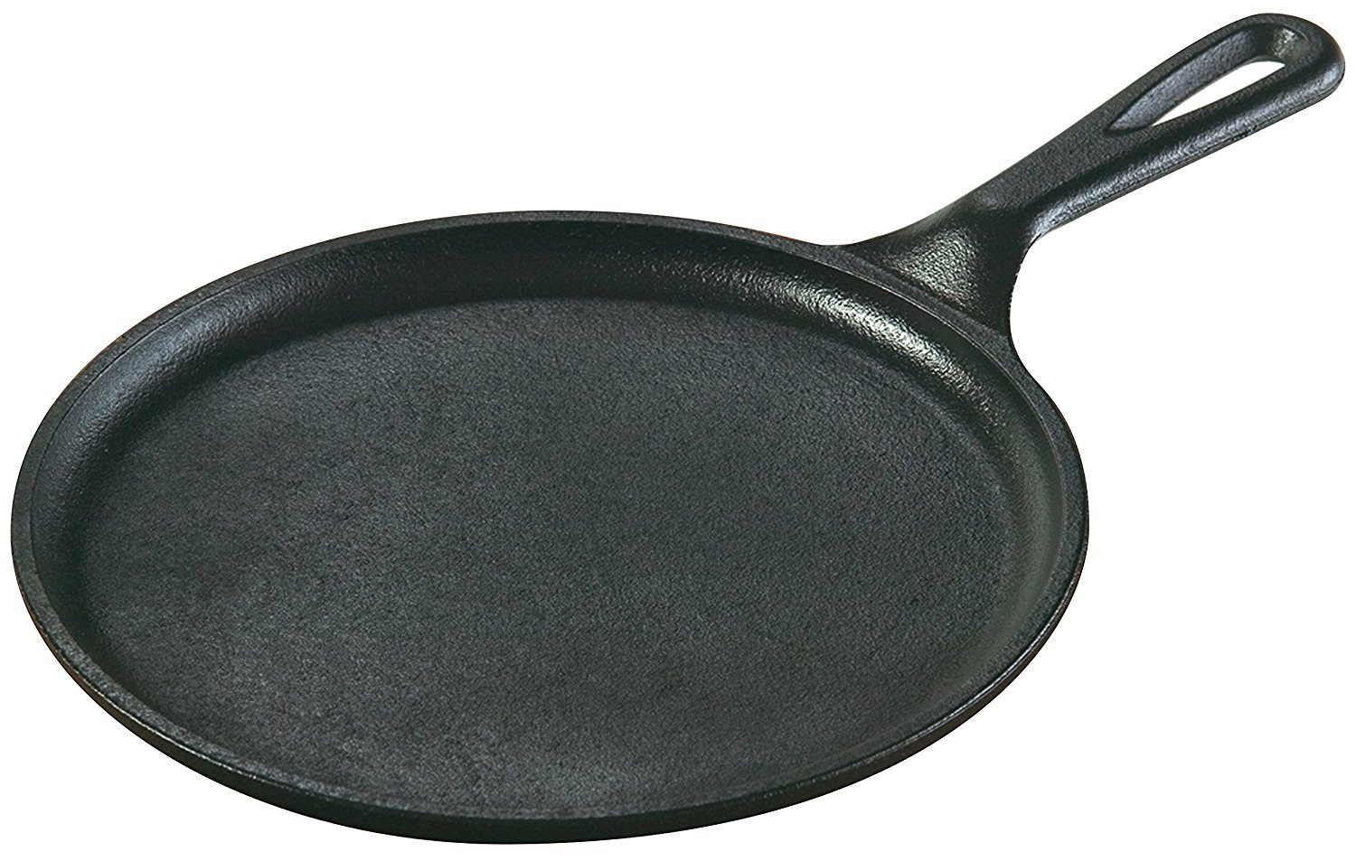 Lodge Cast Iron Griddle 8 Inch Round Pre-Seasoned Griddle Pan for Pancakes Tortillas and More Induction Grill Oven