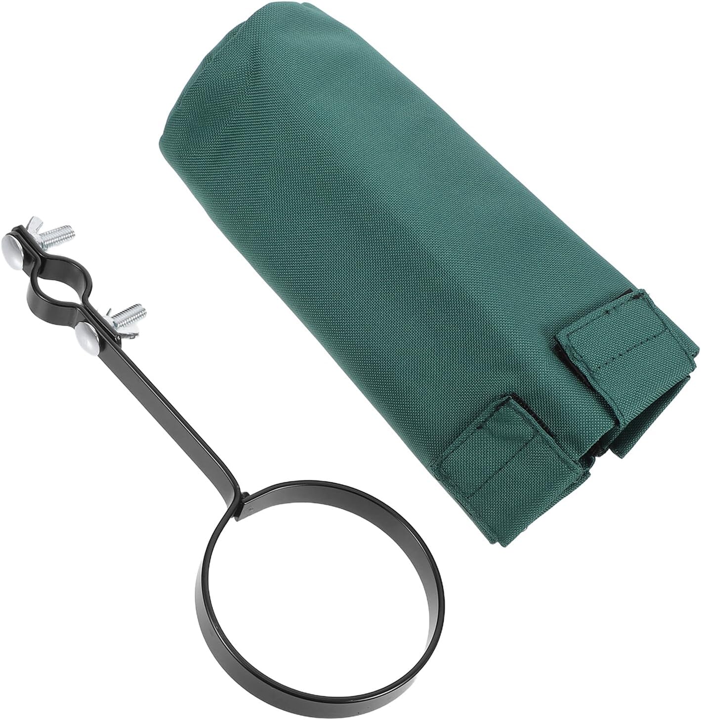 Portable Drumstick Storage Tube Bag, Green Drumsticks Carry Case for Drummers, Sturdy Percussion Stick Holder for Practice and Performance