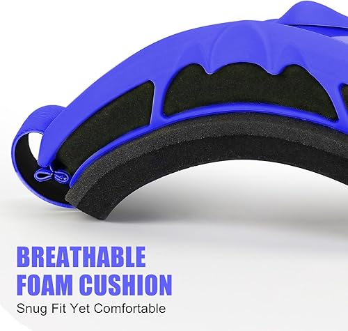 Miniatura 5 de Gafas de esquí para niños, gafas de esquí para niños de 6 a 14 años, compatible con casco, protección UV400, antiniebla, antiarañazos, gafas de