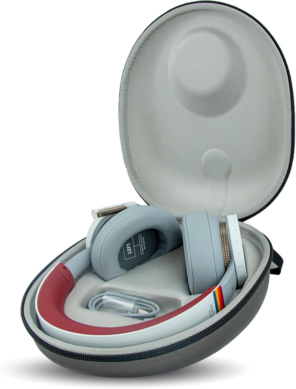 Carry Case for Xbox Starfield Wireless Headset-Hard Organizer Portable Carry Travel Storage Bag (Dark Gray)