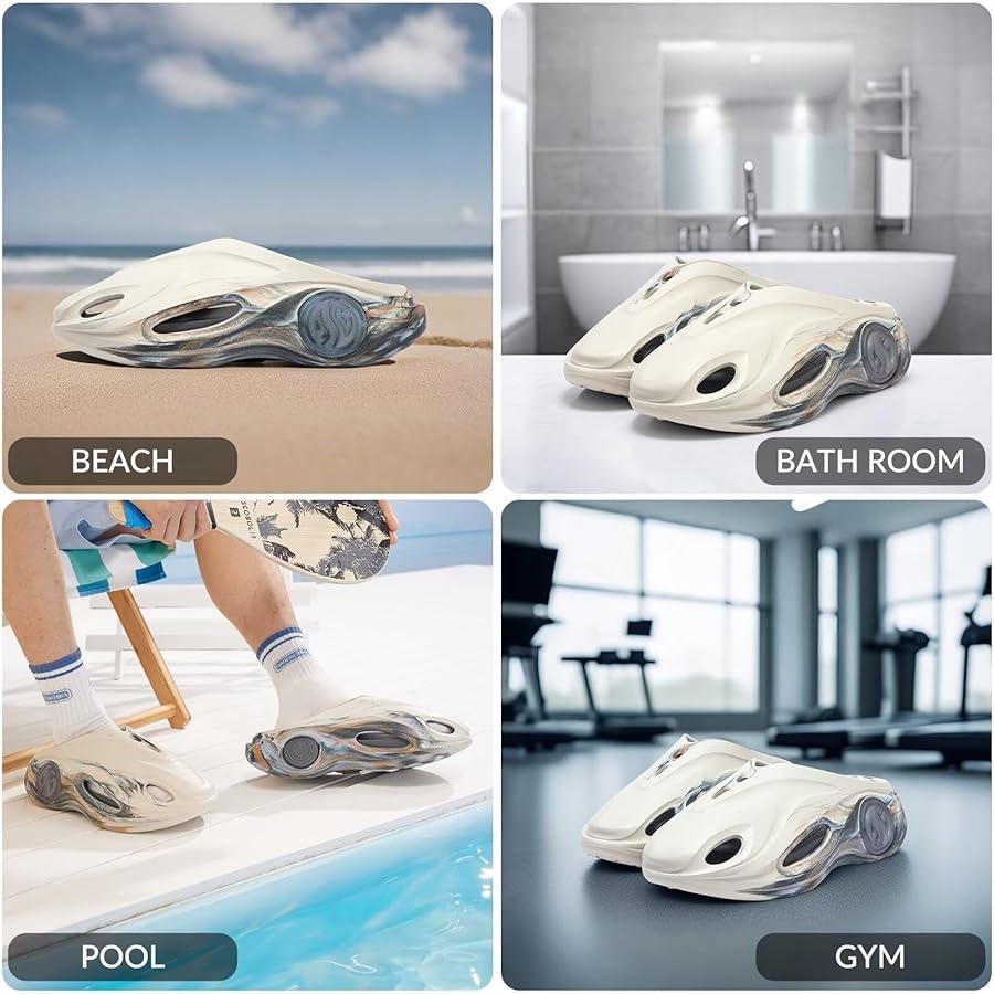 Amazon.com | 361° AG Whale 2 Recovery slides for men arch