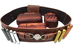 OBI Deluxe Full Belt Pouches Capsules Jedi Costume Prop Star Wars Accessories