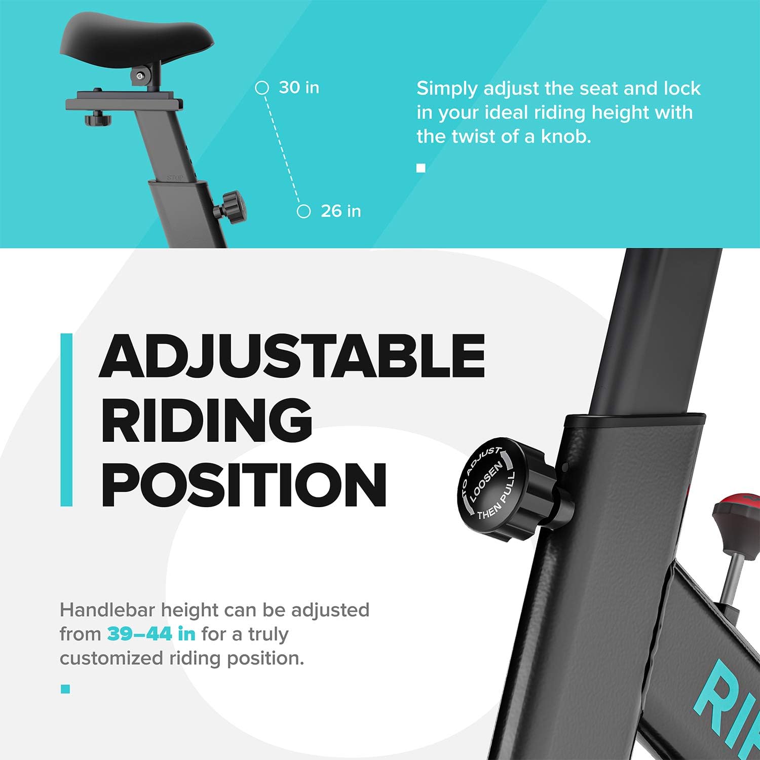 Adjustable Riding Position