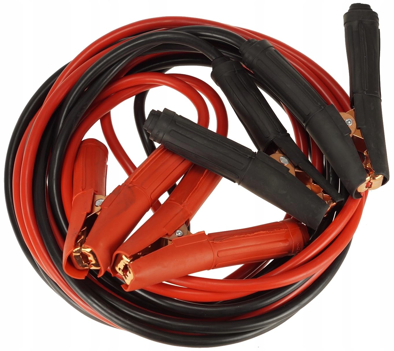 Cavi di Avviamento 1800A 6 m, Cavi Batteria Auto per Avviamento Emergenza, Cavi Ponte Professionali per Auto, SUV, Benzina, Diesel, con Pinze Isolate e Borsa