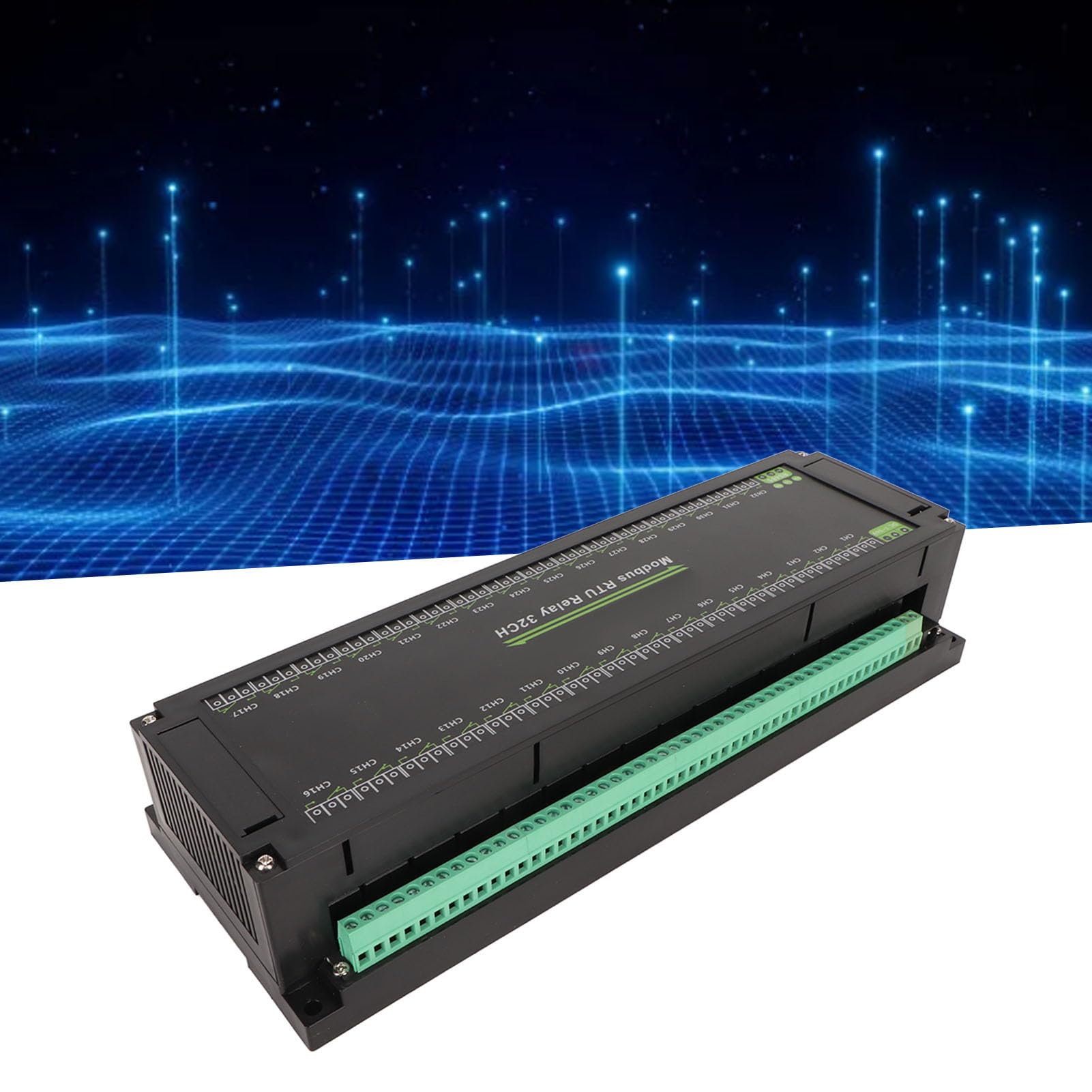 Modulo relè Chip Driver relè Custodia per Montaggio su Guida del Modulo RTU a 32