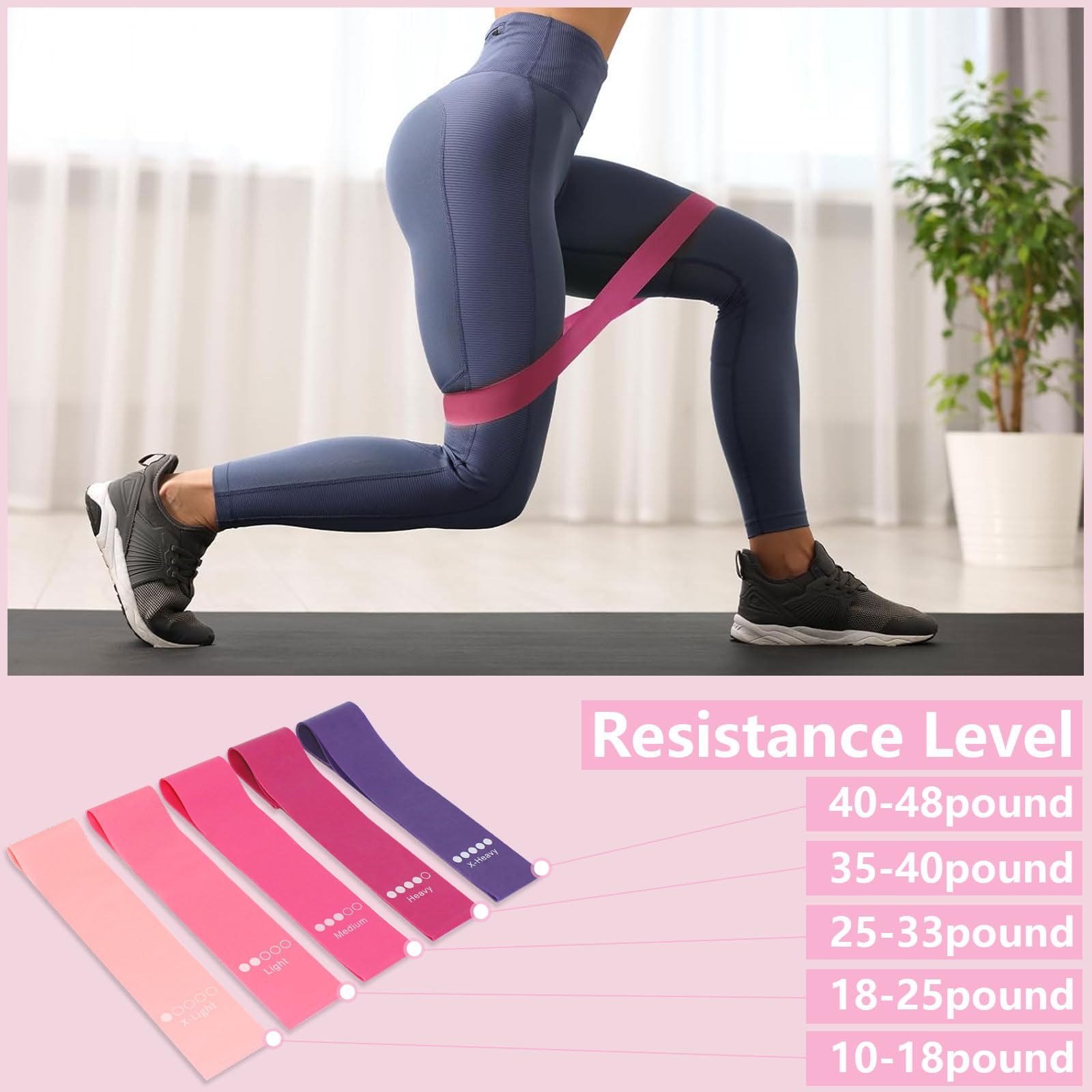 Pilates Circle Essentials,13 Impostare Kit Pilates Casa, Kit da Yoga da Donna, per Allenamenti Casa e Studio
