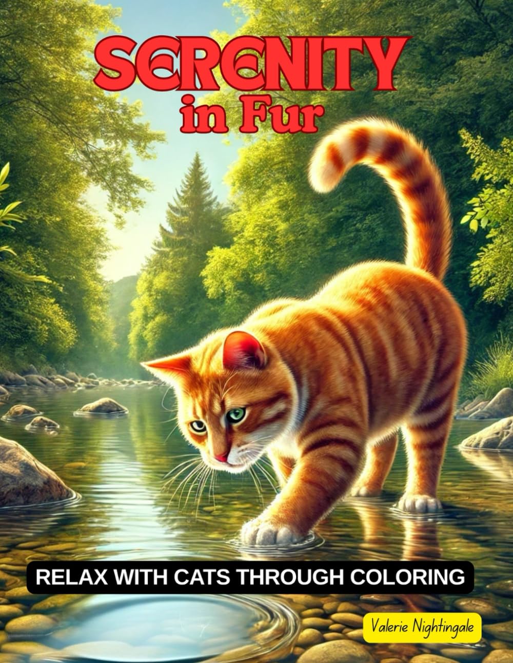 Serenity in Fur: Relax with Cats Through Coloring
