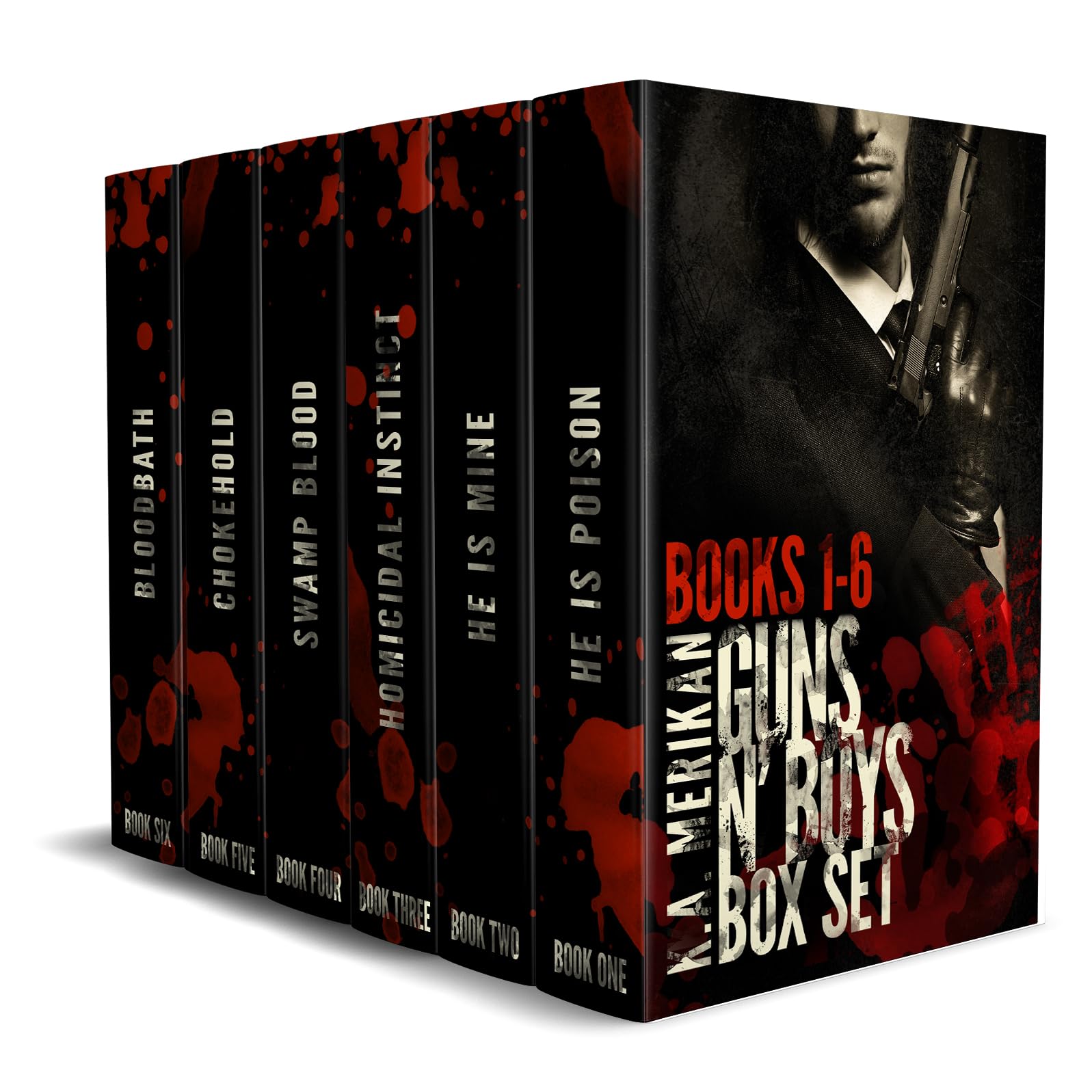 Guns n' Boys Box Set (Books 1-6): M/M mafia romance