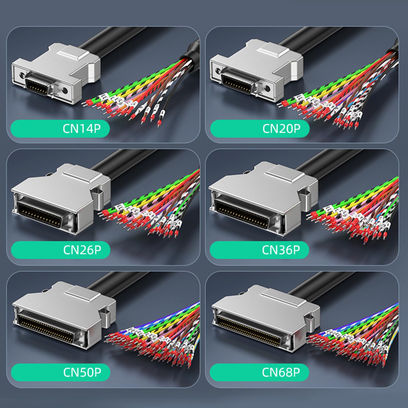 SCSI Servo Cable Single Female Head Gold Contacts for Broad Compatibility with Electronic Devices Secure Connection