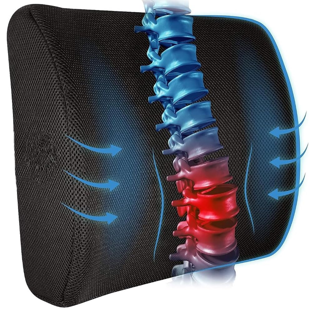 Cojín Apoyo Lumbar Coche para Honda S2000 1999-2009 AP1 AP2