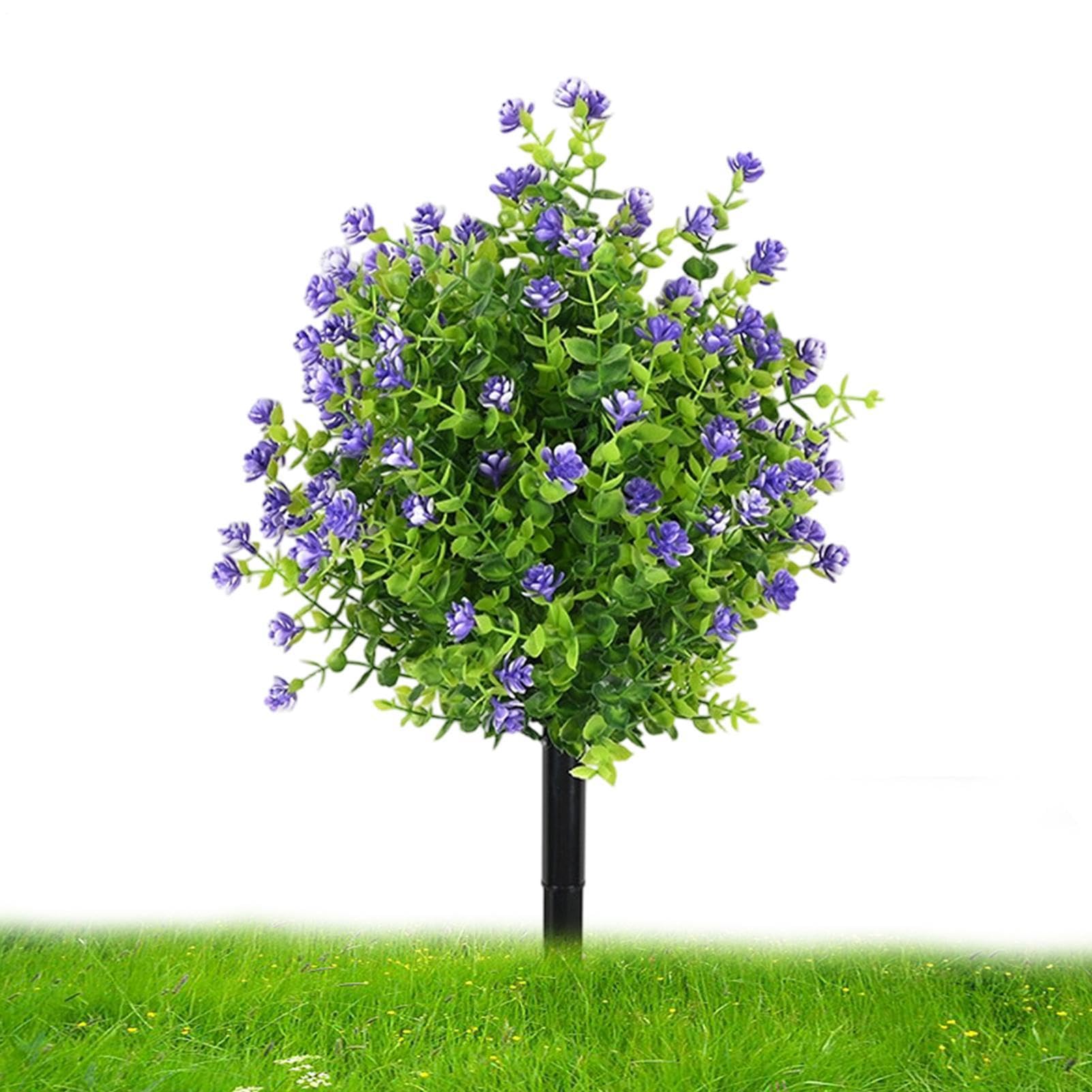 Fleurs artificielles extérieures sans entretien pour balcons exposés plein sud