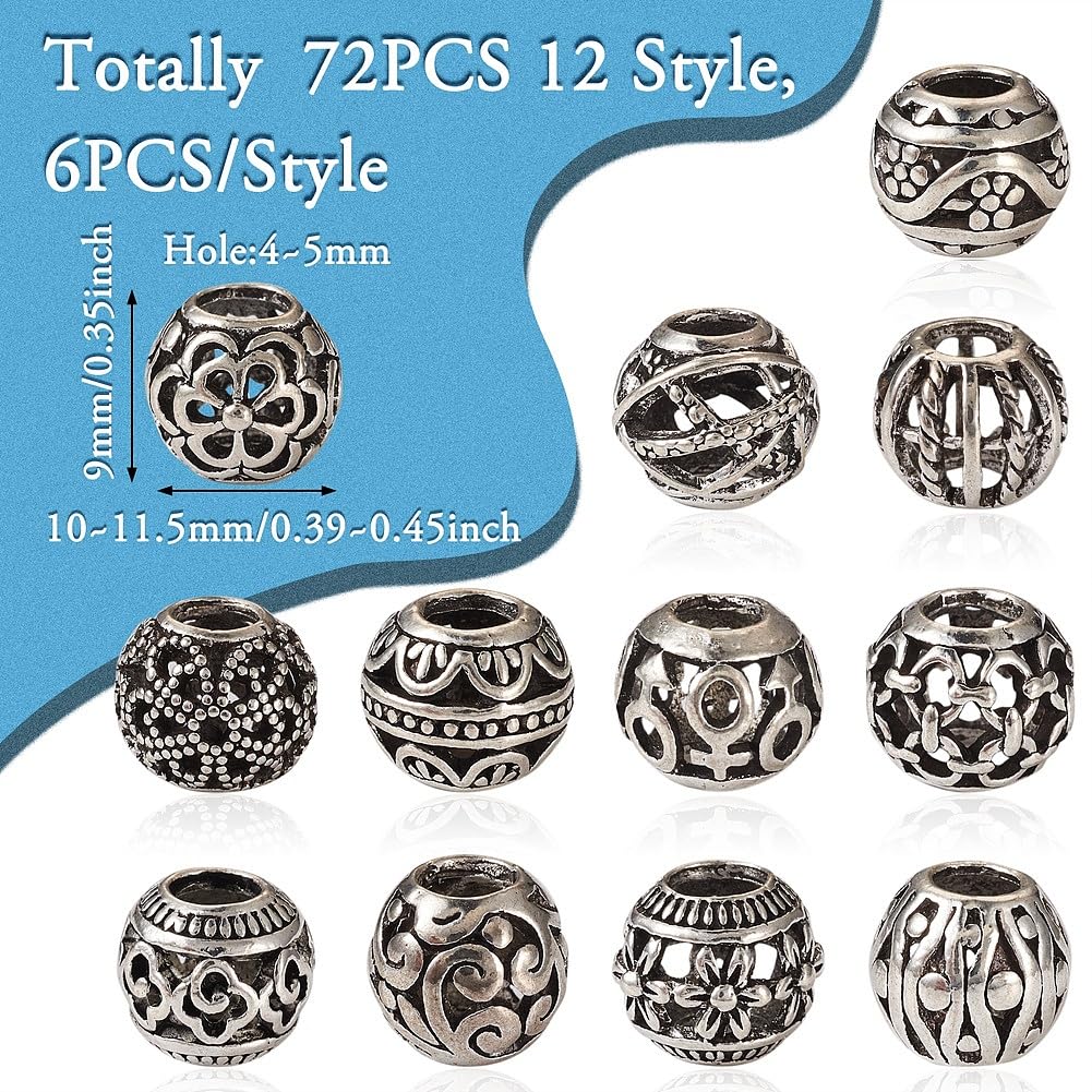 Pietre Preziose Naturali Perline Sfuse Distanziatore Rondelle - Foto 11