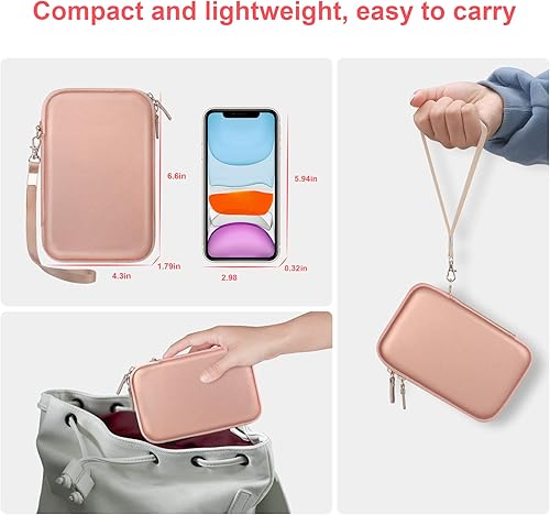 Miniatura 5 de Canboc Funda de transporte para MacBook Air Pro Charger MagSafeMagSafe 2 adaptador de corriente, cargador MagSafe iPhone 1616 Pro, concentrador USB