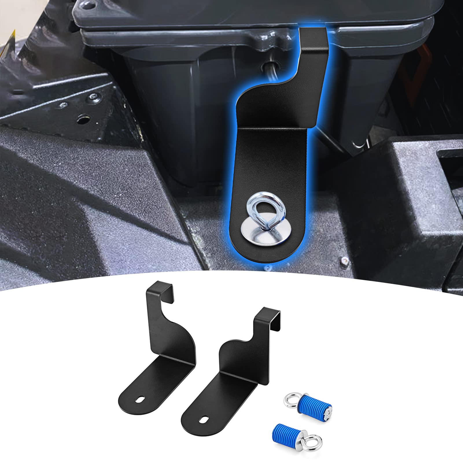 Wsays RZR Cooler Mounts Brackets YETI 20 Quart Cooler Mounts Brackets Compatible with Polaris