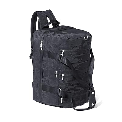 Baggallini Multizip Convertible Duffel Tote Handbags French Navy, Nylon