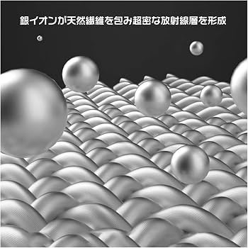 Amazon.co.jp: 銀メッキ100%繊維 金属メッシュ 電磁波防止 電磁波対策