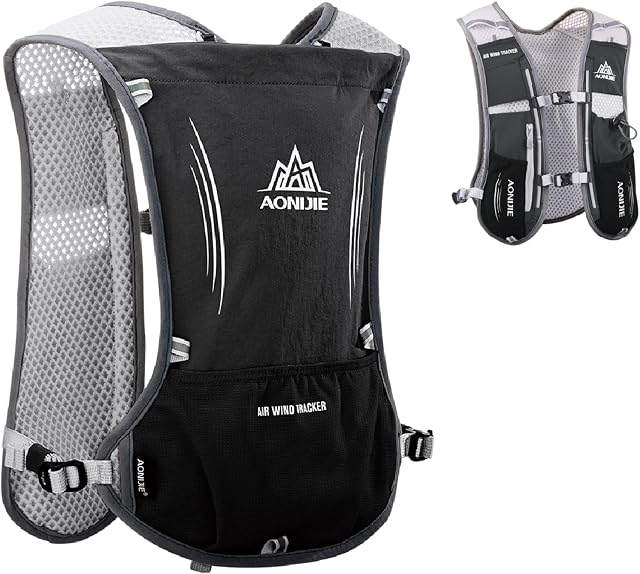 TRIWONDER Hydration Pack Backpack 5L Running Vest Marathon Race Water Backpack Cycling Hydration Vest for Men Women