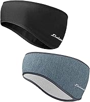 Vista 26 de Diadema calentadora de orejas de invierno para mujeres y hombres, orejeras térmicas elásticas de forro polar para correr, senderismo, esquí