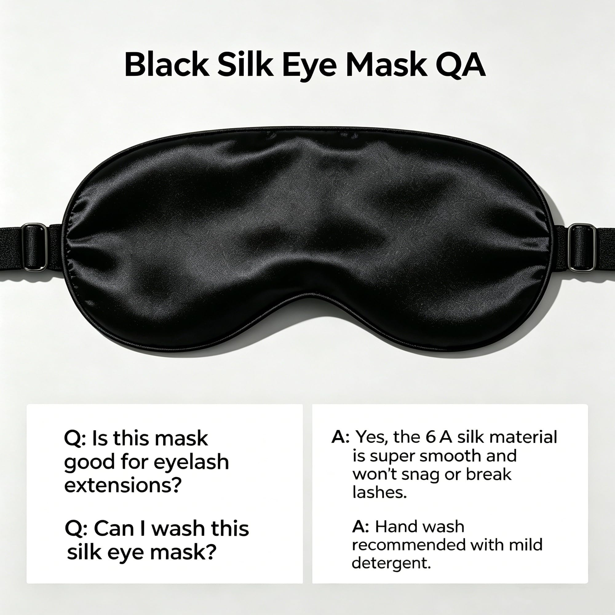 Antifaz de seda para dormir, apto para FSA/HSA, máscara de ojos para dormir, cubierta de ojos de seda de morera pura, bloquea la luz agradable a la piel y ligera, reduce los ojos hinchados para