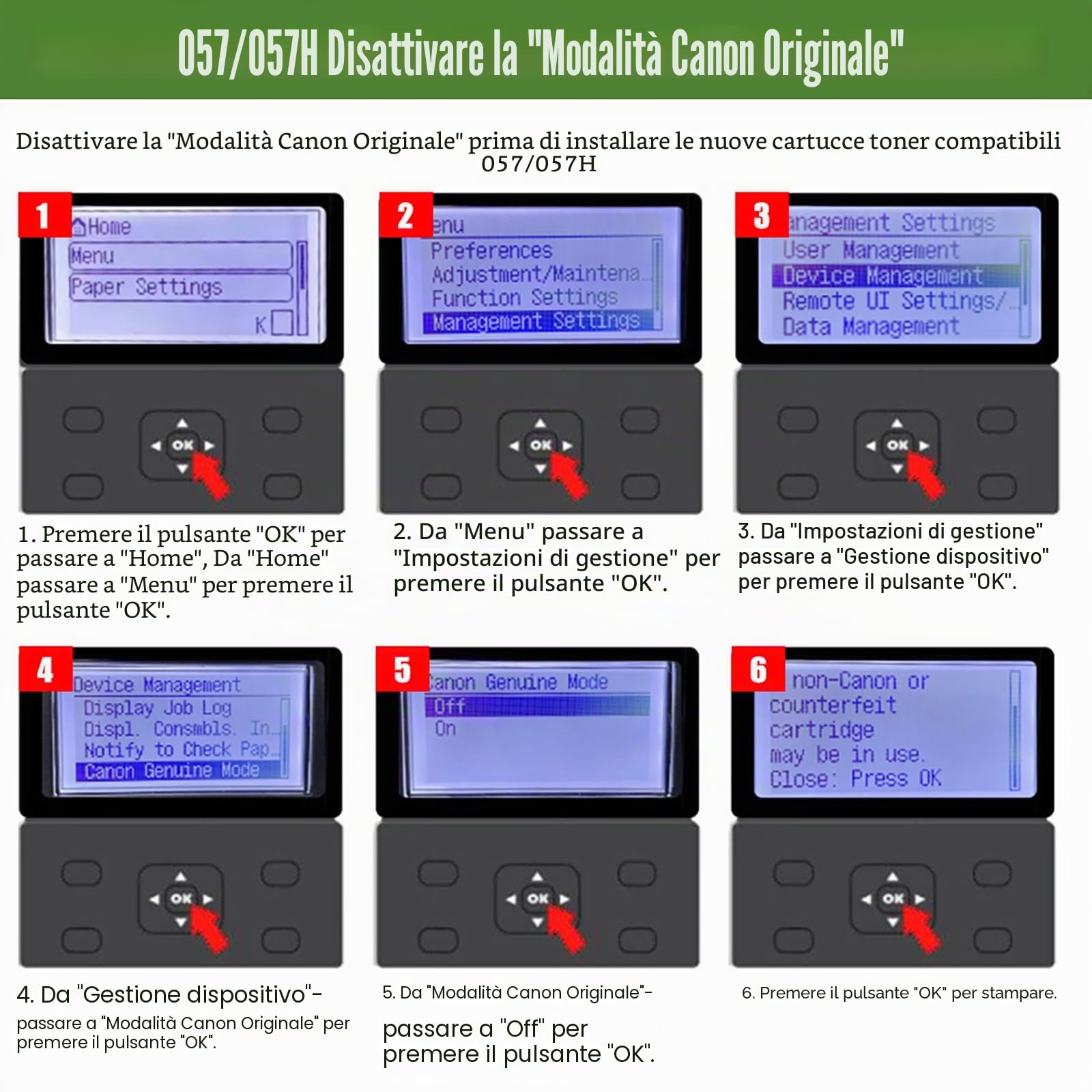 GREENPRINT 057H ( 057 ) Cartuccia Toner Compatibile ad Alta Capacità 10000 Pagine Canon stampante MF449dw MF448dw MF445dw MF443dw LBP228dw LBP227dw LBP226dw LBP223dw MF451dw MF452dw MF453dw