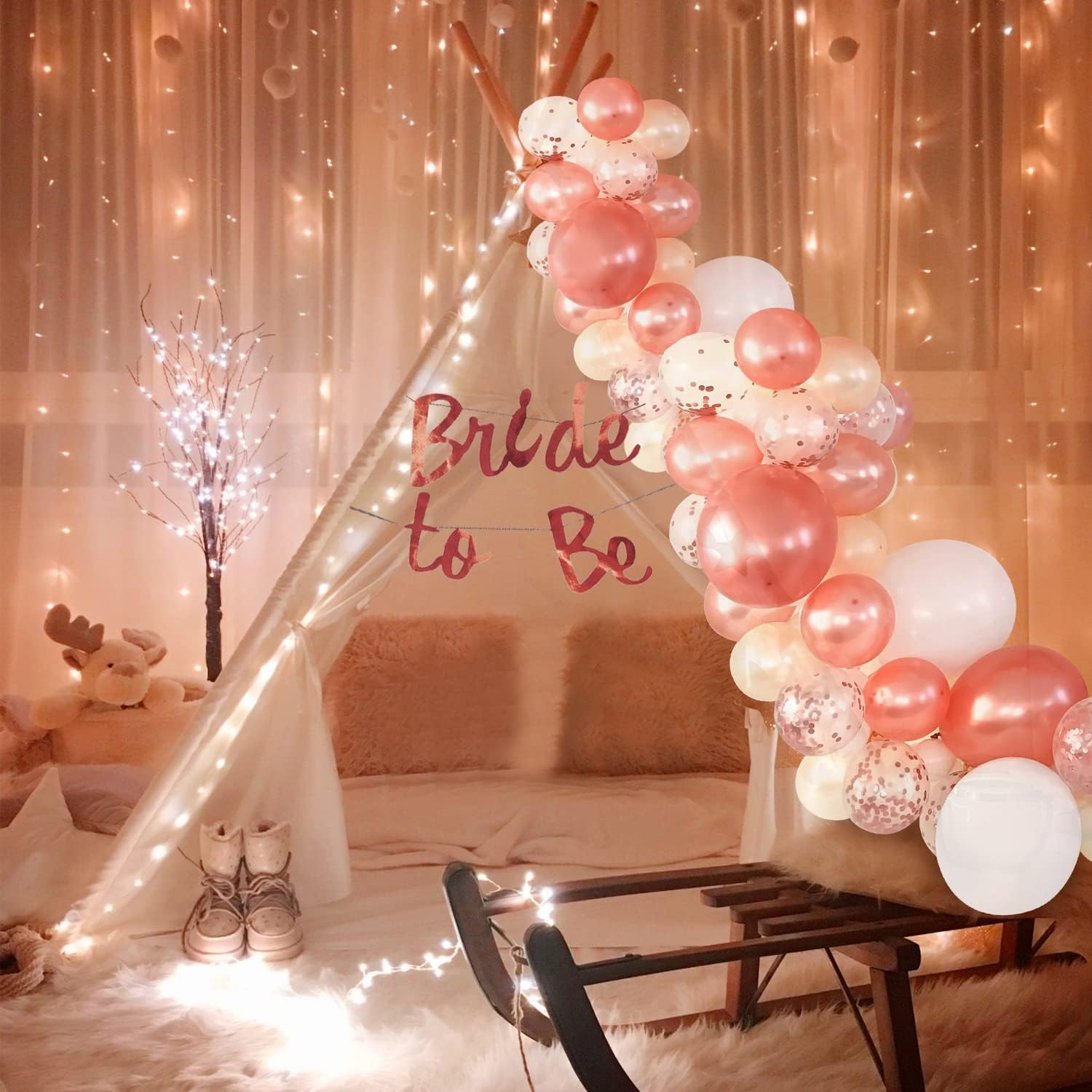 Party Propz Bride to Be Decoration Set Combo- 26pcs Bride to Be ...