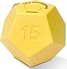 Cube Pomodolo Timer Rechargeable Mini Cute Timer for Kids Classroom Kitchen Cooking Workout Study Countdown Time Keeping Tool Honey Yellow