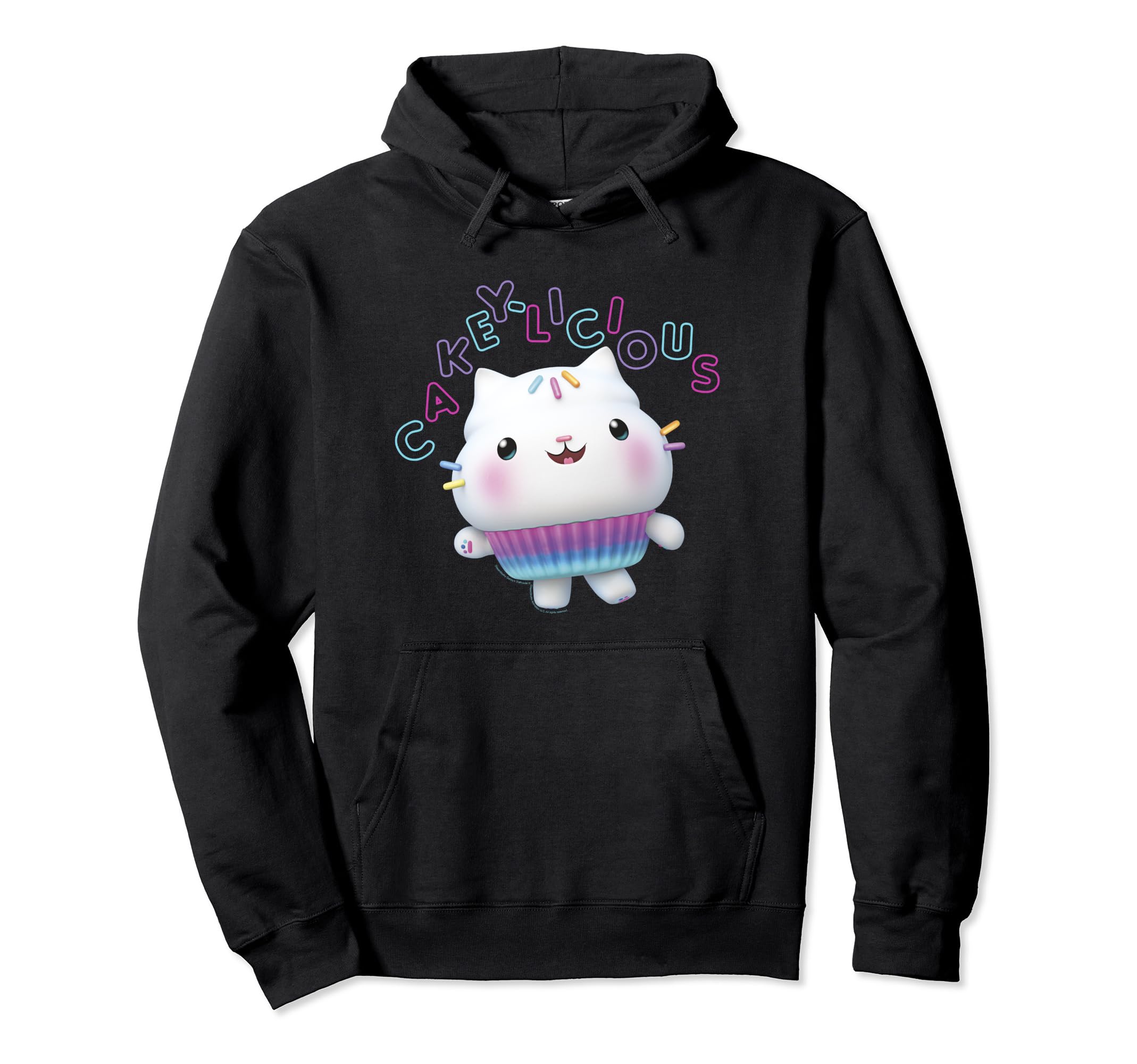 Gabby's Dollhouse Cakey Cat Cakey-Licious V2 Pullover Hoodie