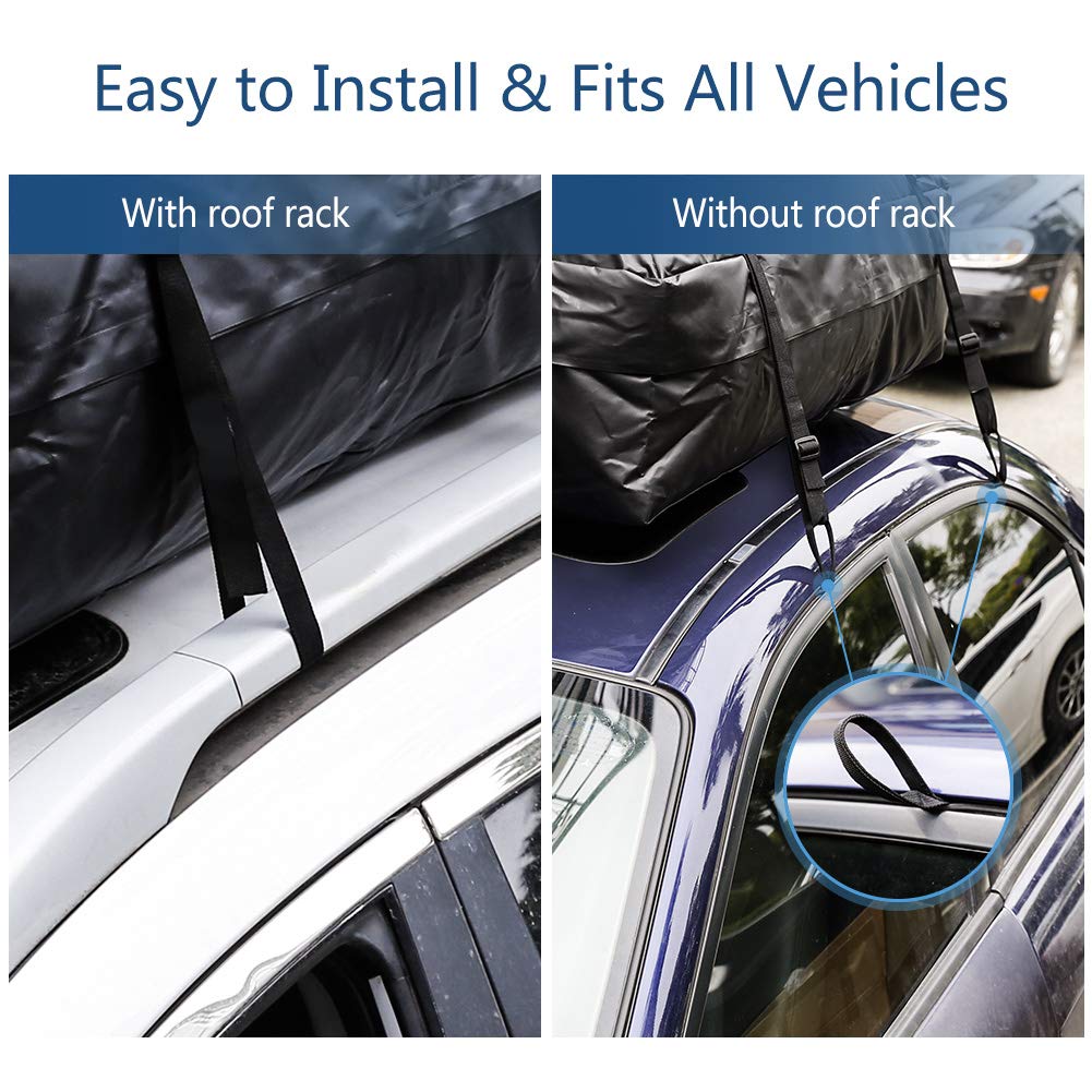 Tchipie Car Roof Bag Waterproof Rooftop 