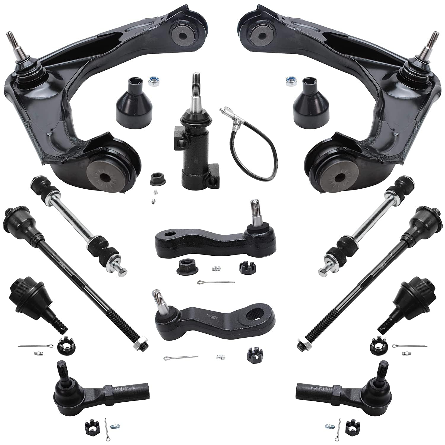 Detroit Axle - Front End Kit for 2001-2010 Chevy Silverado 2500 HD 3500 HD
