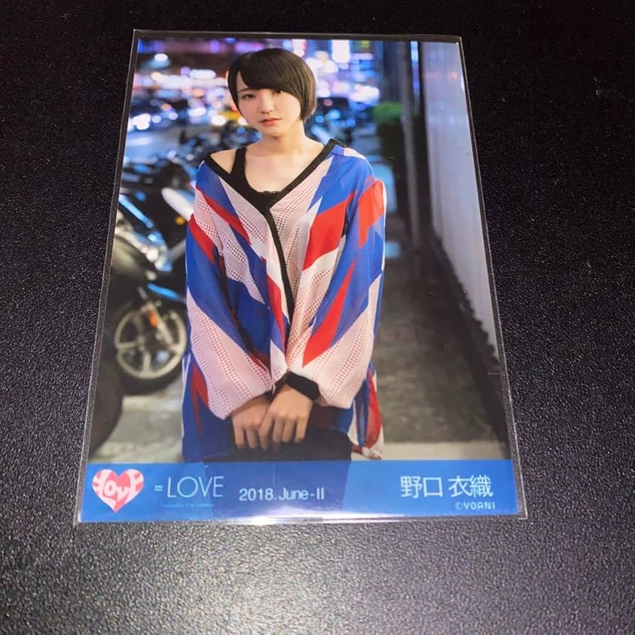 =LOVE イコラブ 野口衣織 シナモン 生写真 直筆 チュウ LOVE イコラブ 野口衣織 シナモン 生写真 直筆 チュウ - メルカリ
