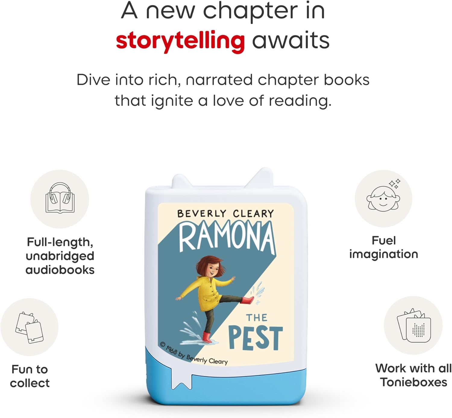 Tonies Ramona Audiobook Set - 4 Pack