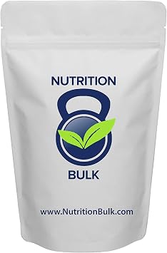 Vitamin B12 - NutritionBulk.com, 1% Cyanocobalamin Powder, Energy, Nervous System Health, Gluten-Free, Non-GMO, Vegan, No Fillers 50g