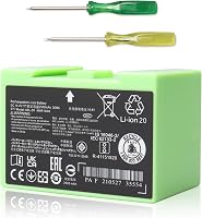Micacorn 14,4V 36Wh 2500mAh Pótakkumulátor Roomba e és i Sorozathoz - Kompatibilis i3 i3+ i7 i7+ i8 i6 i4 e5 e6 Robotporszívókkal 1