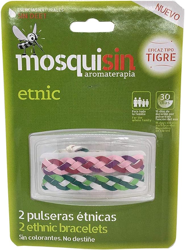 Pulseras Etnic Mosquisin 2 Unidades, Talla Estándar