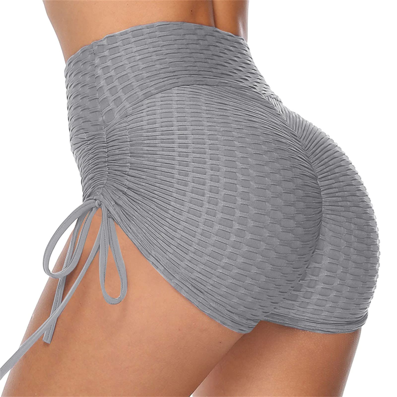 Damen-Leggings, Hohe Taille, Yoga-Shorts, Athletische