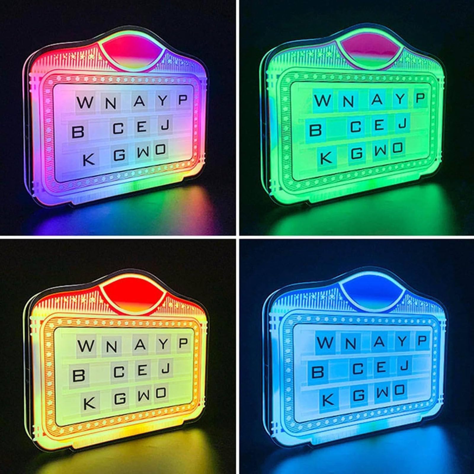 Letrero de Servicio de Botellas,presentador de Botellas para Club Nocturno,con Cambio de Color y Letras Intercambiables, Club,Club Nocturno,Fiesta,Bar,Boda