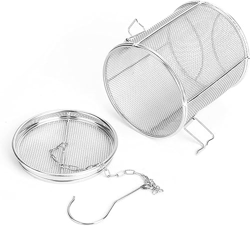 Miniatura 2 de Colador de condimentos para especias, colador de bolas de té de acero inoxidable, cesta de separación, filtro de especias, herramientas de cocina de