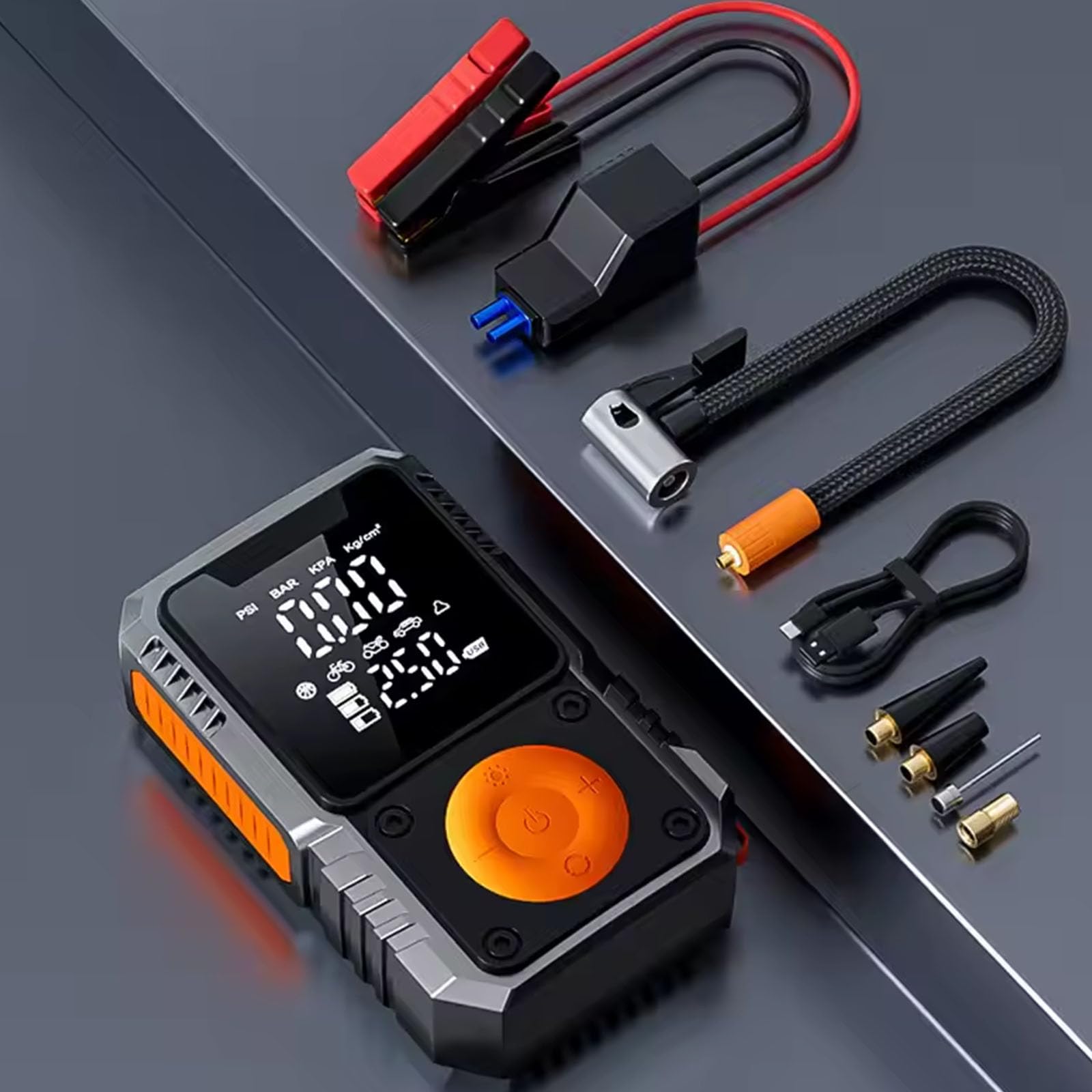 Compressore d ' Portatile del gonfiatore della, Smart Clip