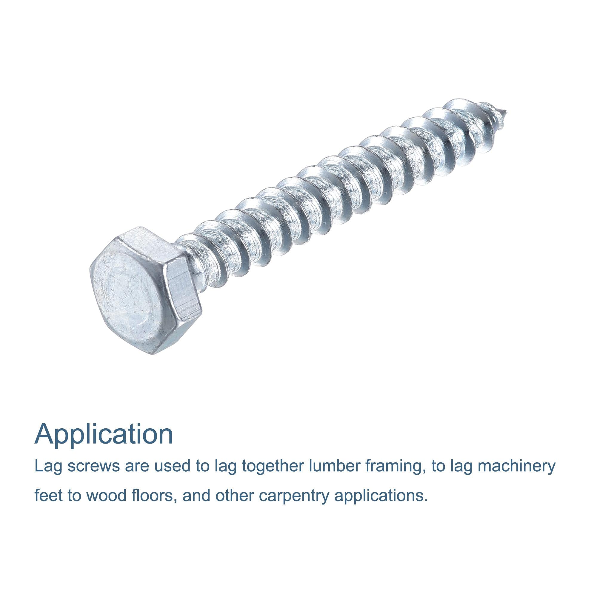 Acheter des tire-fonds en inox M8x120 mm? Livraison rapide