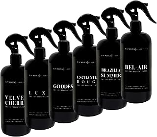 Fragrances - Multipurpose Cleaner Discovery Bundle 6 Pieces Set Includes (6 Scents) | Brazilian Summers, Enchanted Rouge, Goddess, Bel-Aire, Velvet Cherry & Luxe
