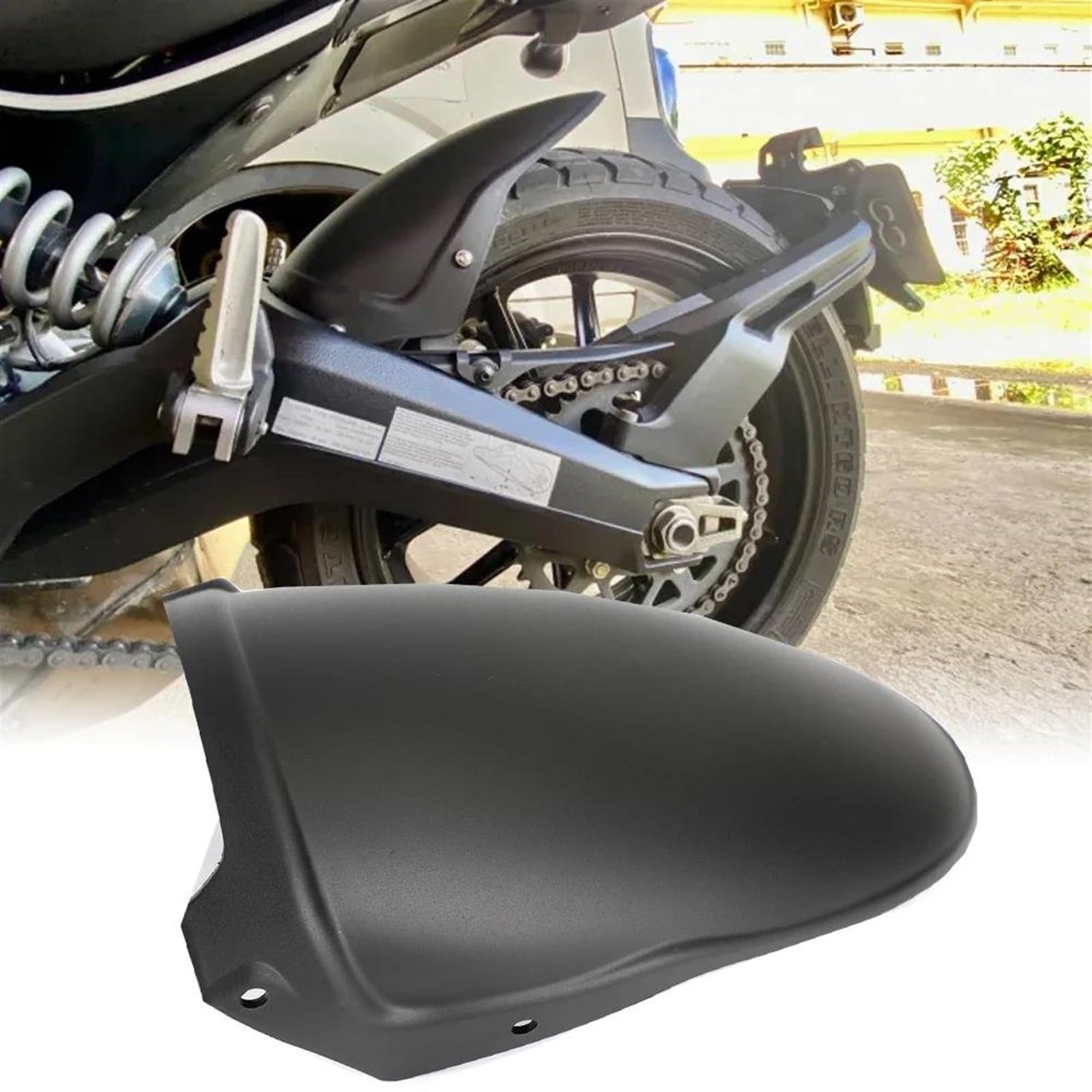 Motorrad Schutzblech Für Ducati Für Scrambler Icon Hinten Fender Kotflügel Hugger Rad Splash Schlamm Schutz 800 2015 2016 2017 2018 2019 2020 Zubehör Moto Schlammschutz Auto & Motorrad