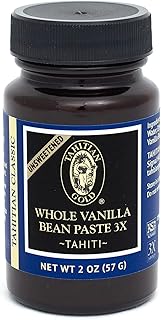 Tahitian Gold  Premium Unsweetened Triple~Fold Whole Vanilla Bean Paste  Made Fr - Compare price
